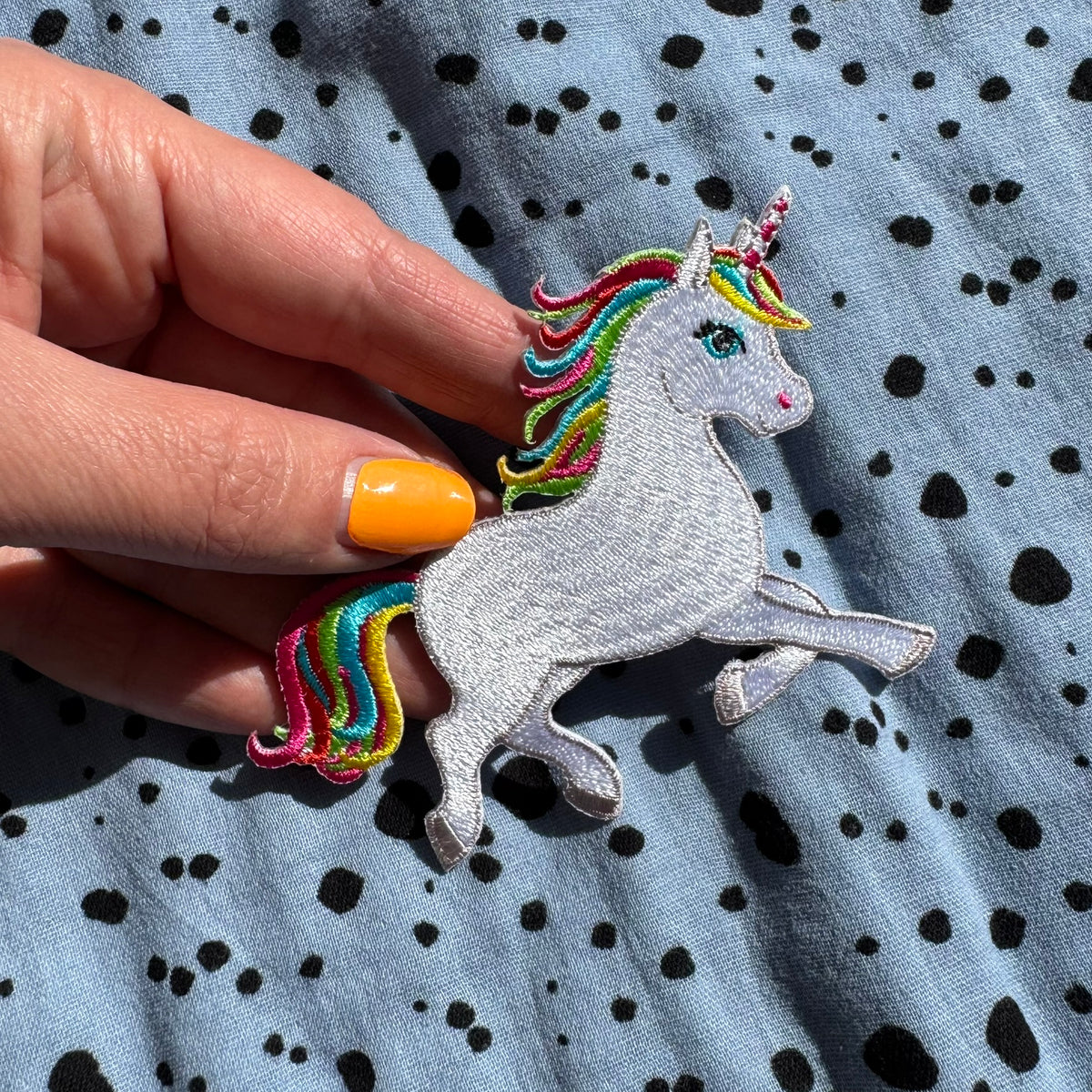 Patch Einhorn – Detail