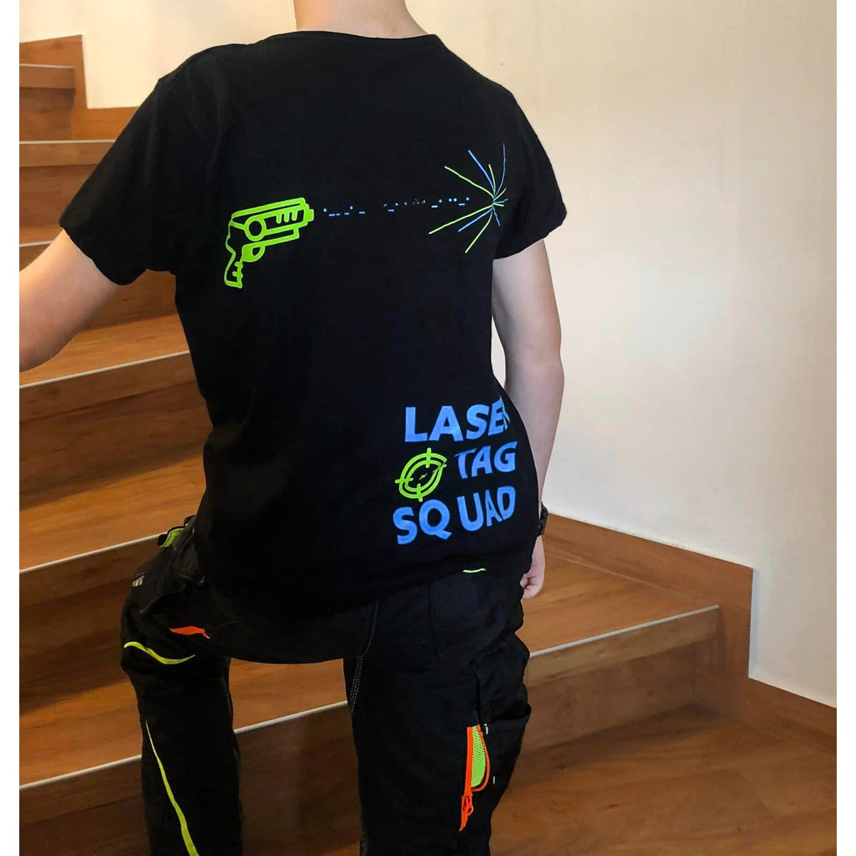 Plotterdatei Laser Tag Party – geplottetes Beispiel 3