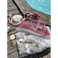 Freebook Sammelbeutel Strandgut Schnittmuster – Sammelbeutel mit Muscheln am Strand (genähtes Designbeispiel)