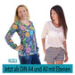 Miss Talia – Schnittmuster Damen Tunika & Kleid Gr. 32–50, Titelbild des Schnittmusters von MiToSa-Kreativ