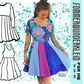 Sommerwunderkleid for me – Schnittmuster Damen Drehkleid Gr. 34–52 – Titelbild