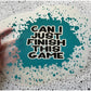 Bügelbild finish this game mit Gaming-Motiv