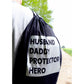 Freebie Plotterdatei Husband Daddy Protector Hero – geplottetes Beispiel 4