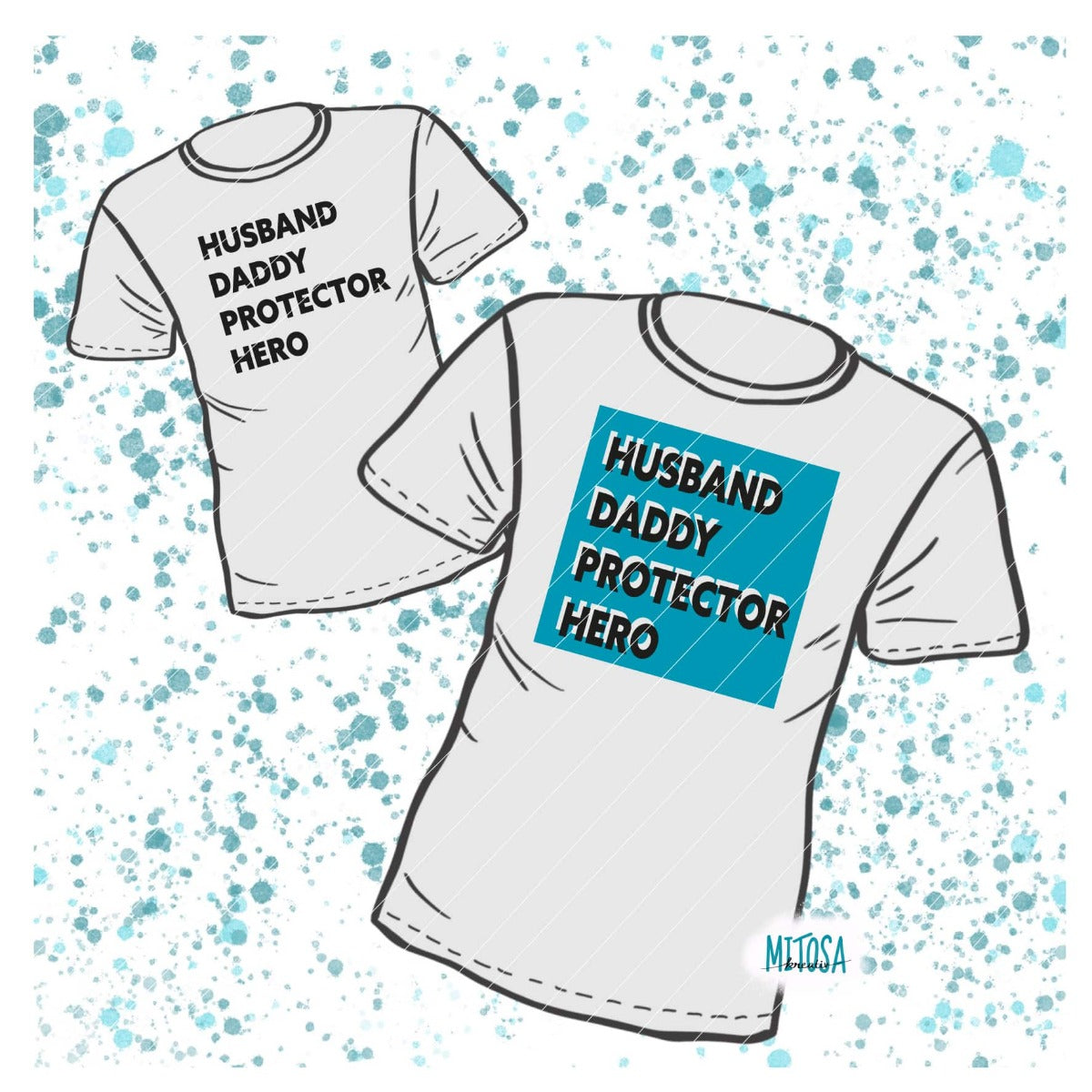 Freebie Plotterdatei Husband Daddy Protector Hero – Titelbild