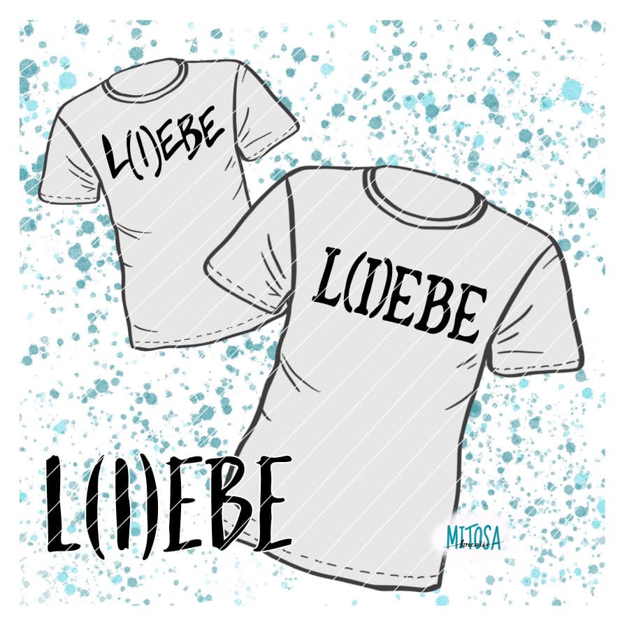 Freebie Plotterdatei LIEBE – Titelbild