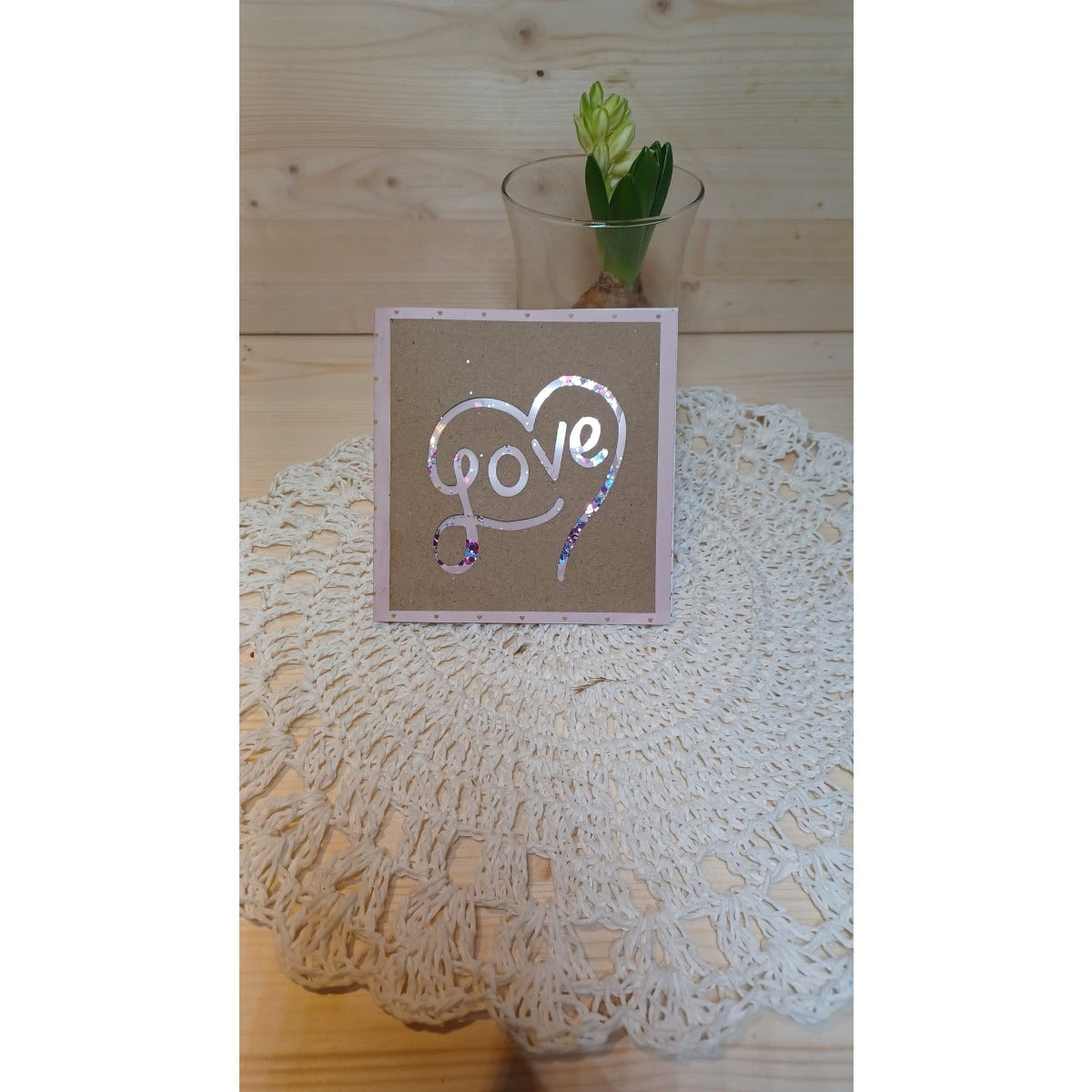 Freebie Plotterdatei Love Heart – geplottetes Beispiel 6