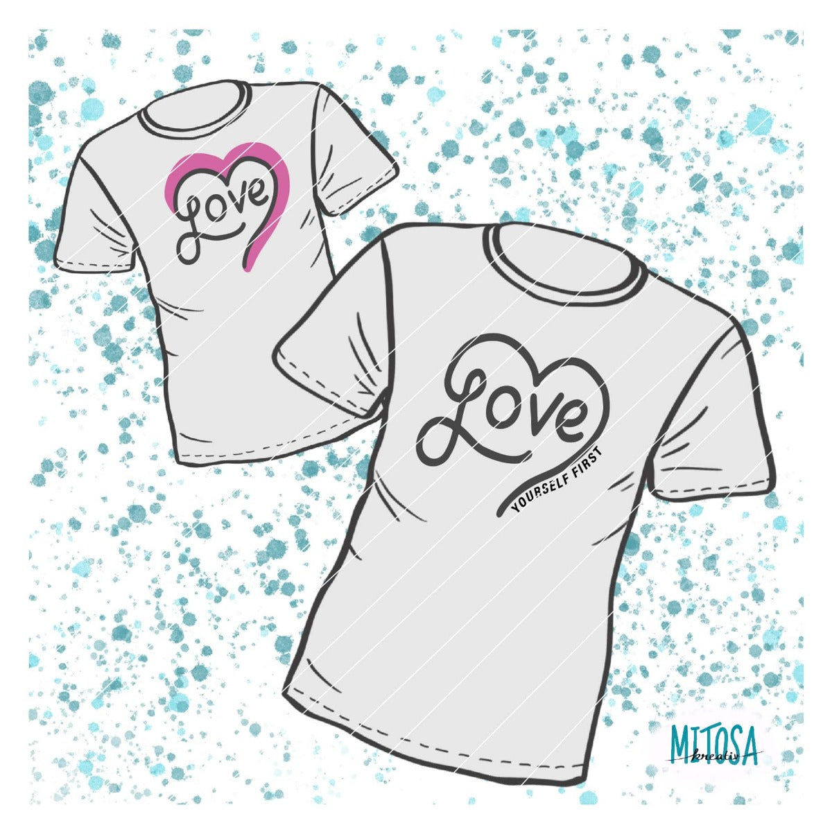 Freebie Plotterdatei Love Heart – Titelbild