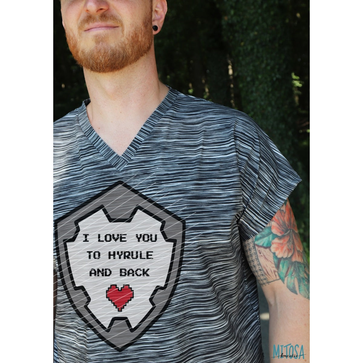 Freebie Plotterdatei Valentinstag Gamer – geplottetes Beispiel 1