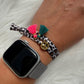 Ibiza Style Armband Peace Leo und Gold – getragen
