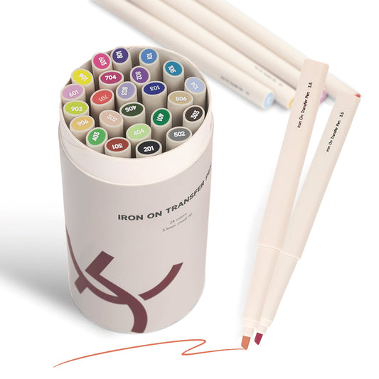 Iron-On Transfer Stifte 24er Set