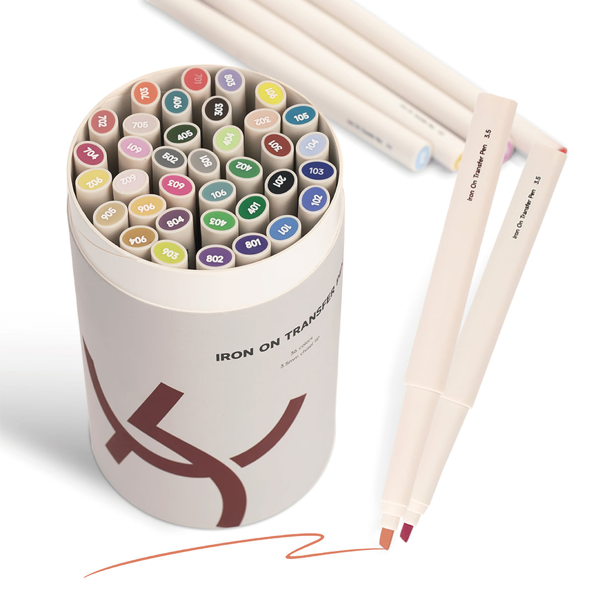 Iron-On Transfer Stifte 36er Set