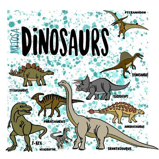 Plotterdatei Dinosaurs – Titelbild