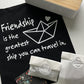 Plotterdatei FRIENDSHIP – geplottetes Beispiel 3