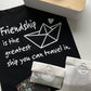 Plotterdatei FRIENDSHIP – geplottetes Beispiel 4