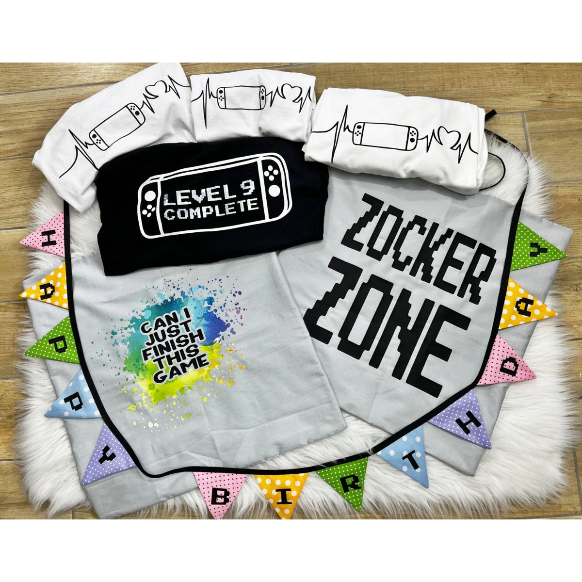 Gaming Plotterdatei – Party-Goodies mit Gaming-Motiven