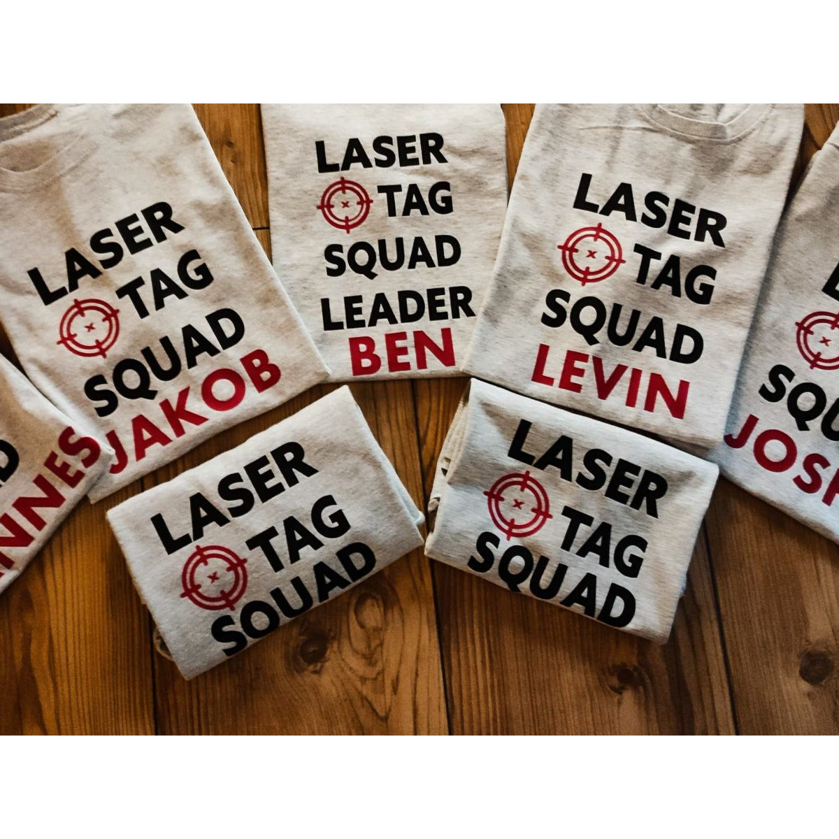 Plotterdatei Laser Tag Party – geplottetes Beispiel 9