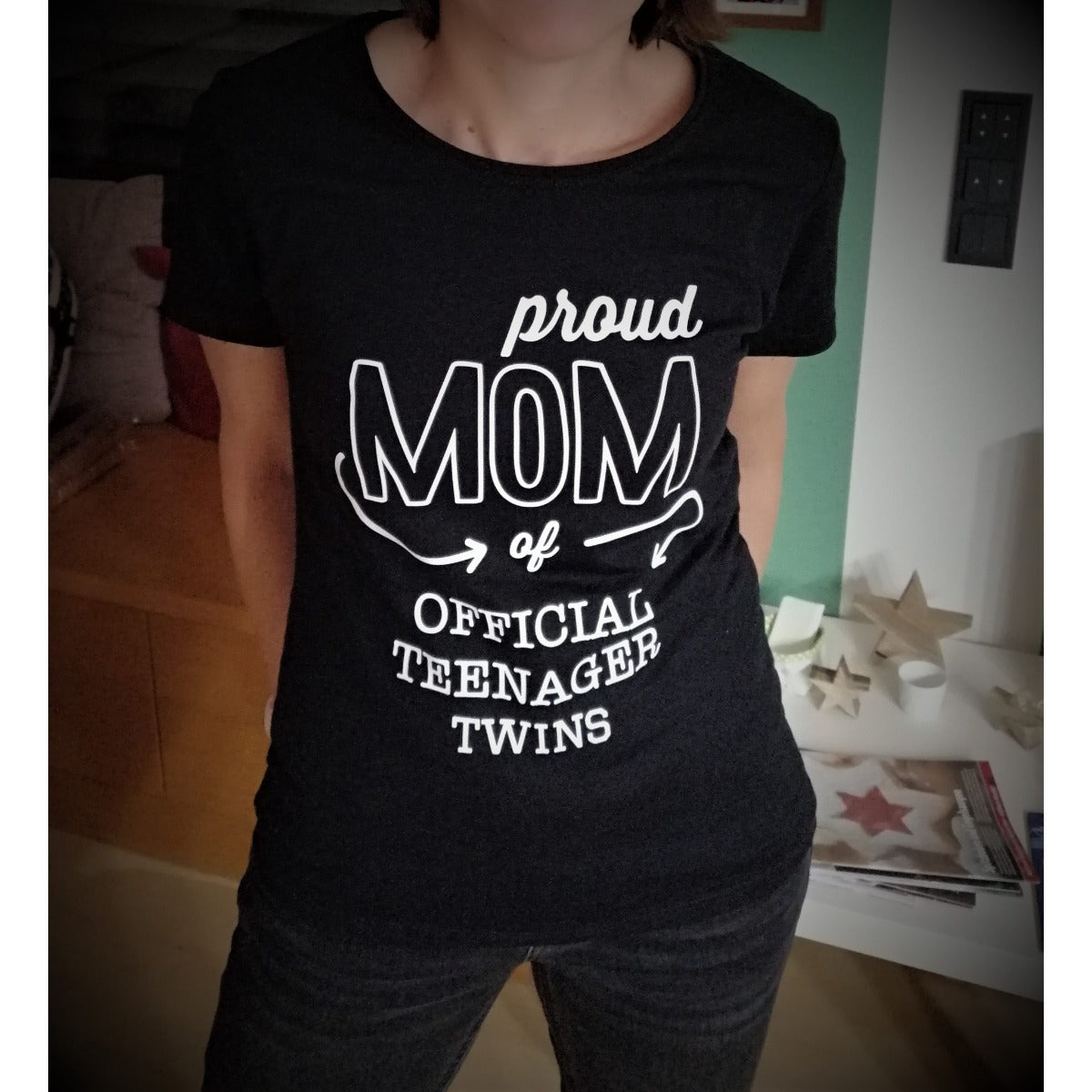 Plotterdatei Proud Parents of Teen Twins – geplottetes Beispiel 1
