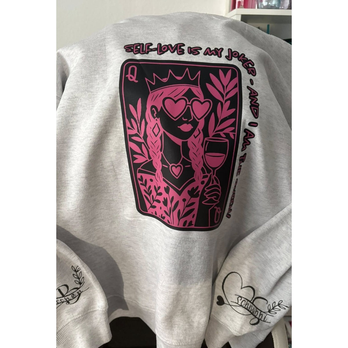 Plotterdatei Queen und King of Hearts – geplottetes Beispiel 11