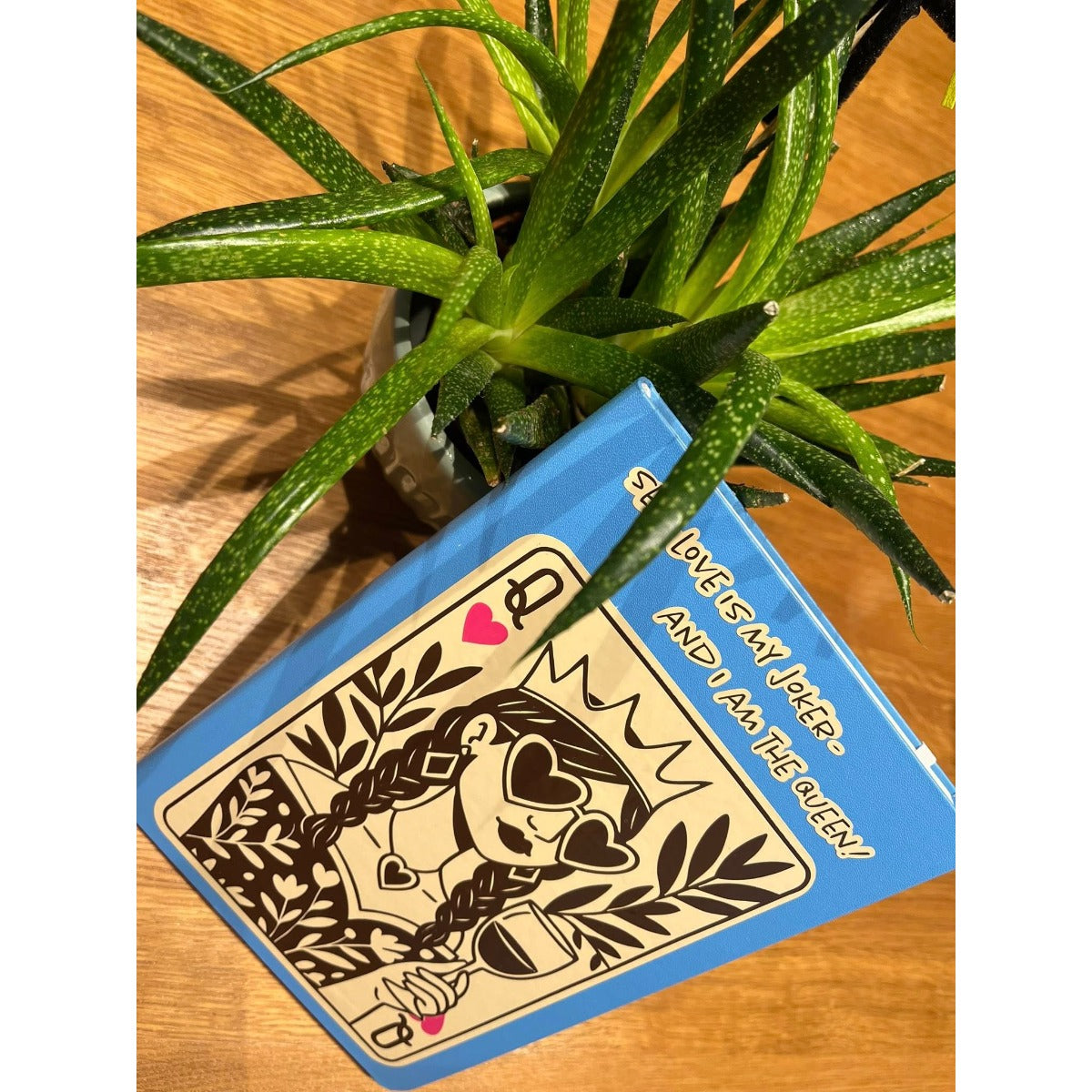 Plotterdatei Queen und King of Hearts – geplottetes Beispiel 18