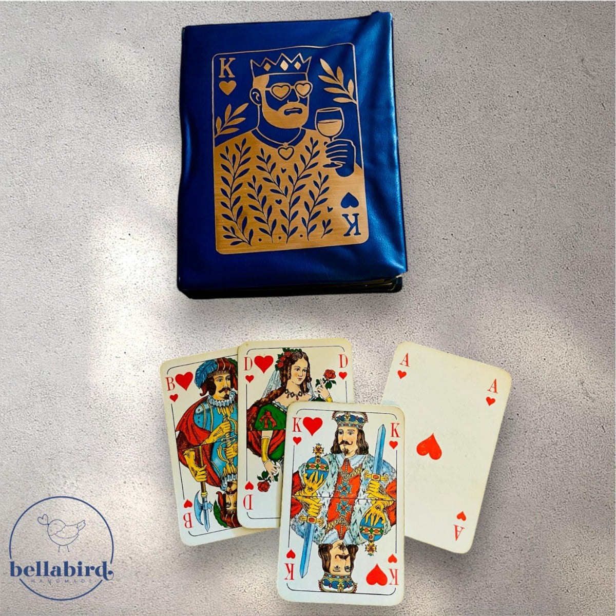 Plotterdatei Queen und King of Hearts – geplottetes Beispiel 20
