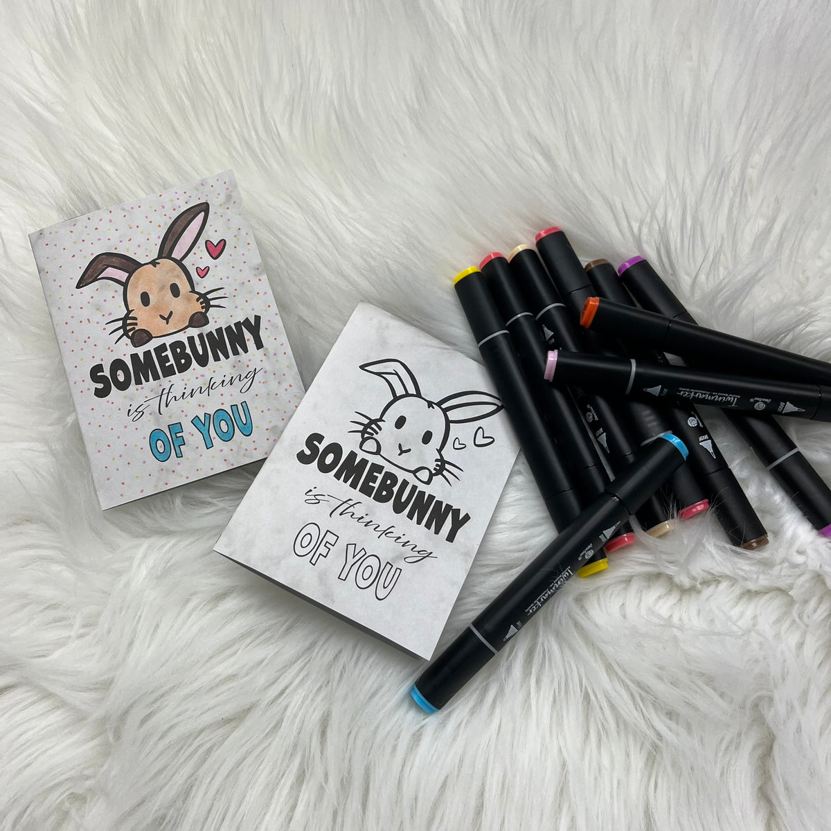 Plotterdatei SOMEBUNNY – geplottetes Beispiel 4