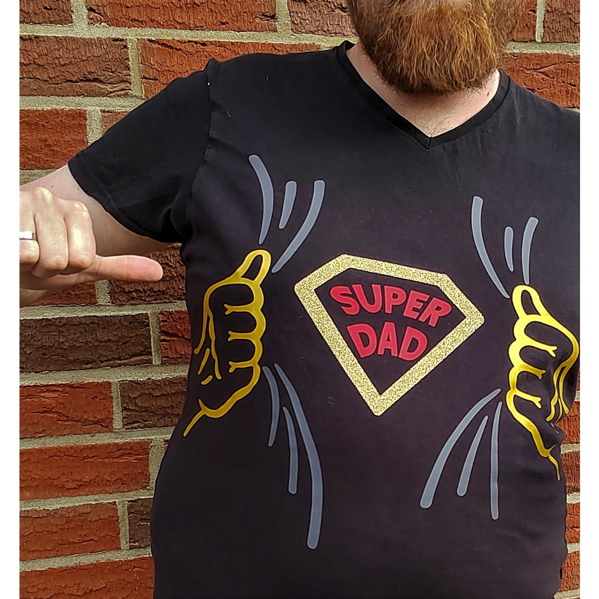 Plotterdatei Super ManPower – geplottetes Beispiel 2