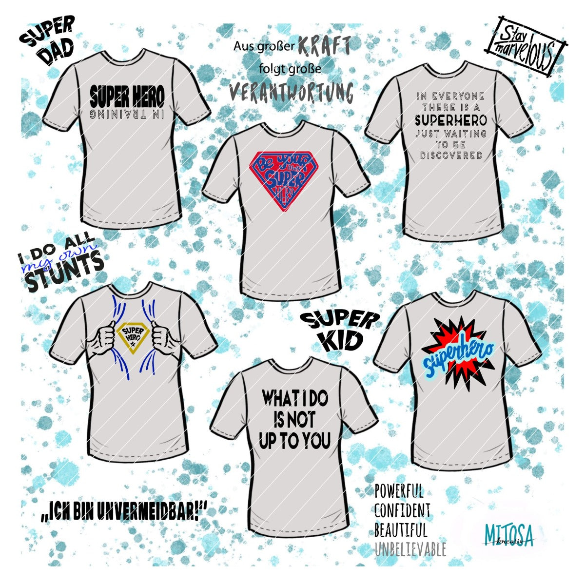Plotterdatei Super ManPower – Titelbild
