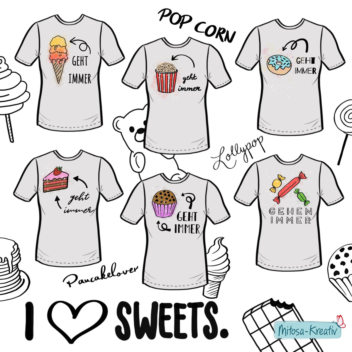 Plotterdatei Sweets – Titelbild
