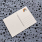 Rückseite der MiToSa-Postkarte mit Adressfeld, Schreiblinien und Regenbogen-Logo