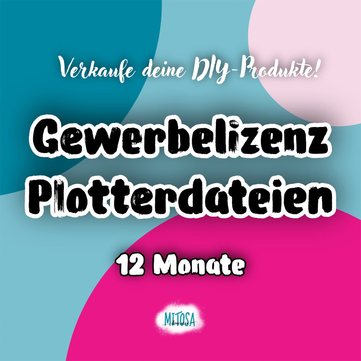 Gewerbelizenz Plotterdateien für 12 Monate – Titelbild