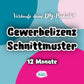 Gewerbelizenz Schnittmuster für 12 Monate – Titelbild
