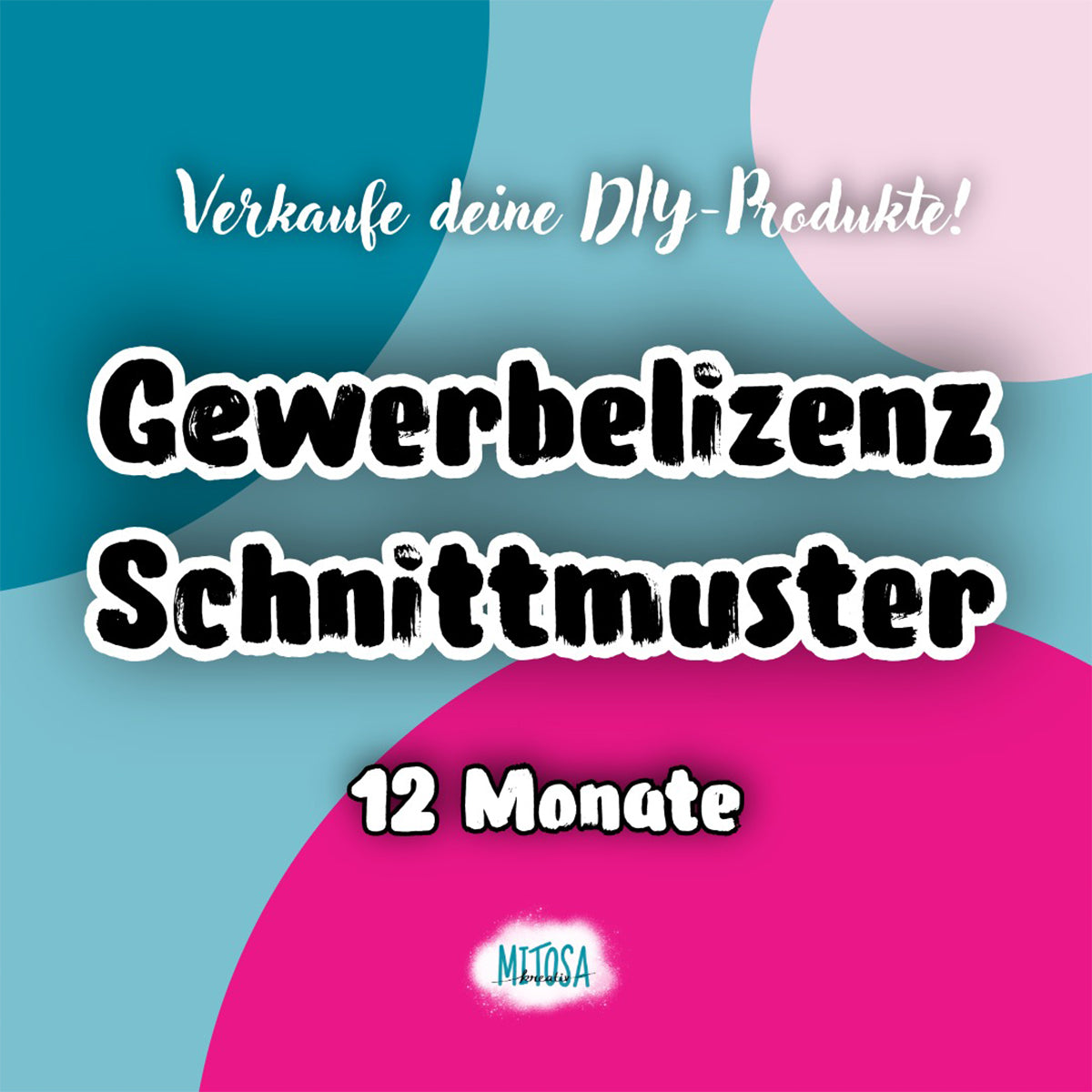 Gewerbelizenz Schnittmuster für 12 Monate – Titelbild