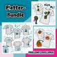 Halloween Kids Bundle – Plotterdateien Monsterbande, Lottis Halloween Pflanzen & Kürbisse – Titelbild