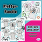 Zocker-Party Bundle – Plotterdateien Gaming & Laser Tag Party für den Kindergeburtstag – Titelbild