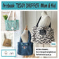 Teddy Shopper – Titelbild: Freebook-Collage der Mom & Kid Bag in mehreren Varianten mit Bären- und Hasenohren, inkl. Applikations- und Plotterdatei