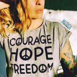Plotterdatei Love Courage Hope Freedom