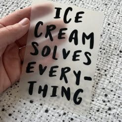 Bügelbild icecream solves 9x12,5